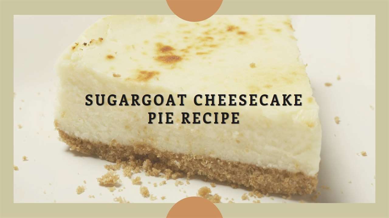 Sugargoat Cheesecake Pie Recipe